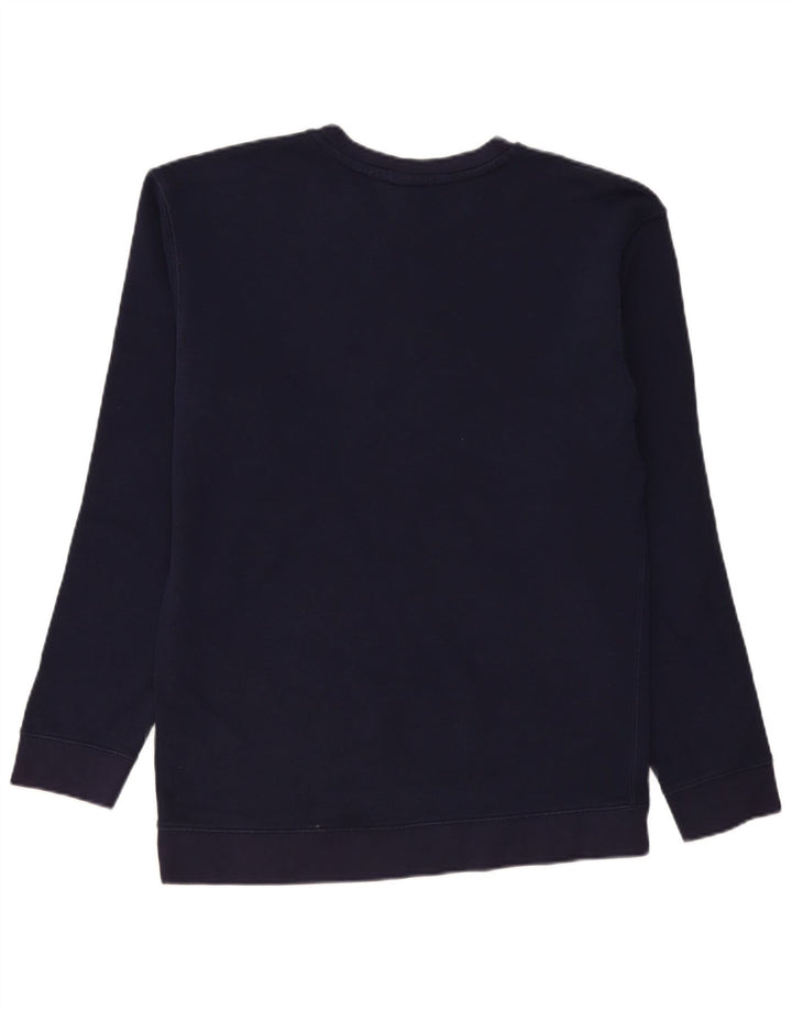 Nike Hombre Sudadera Jumper Grande Azul Marino Algodón