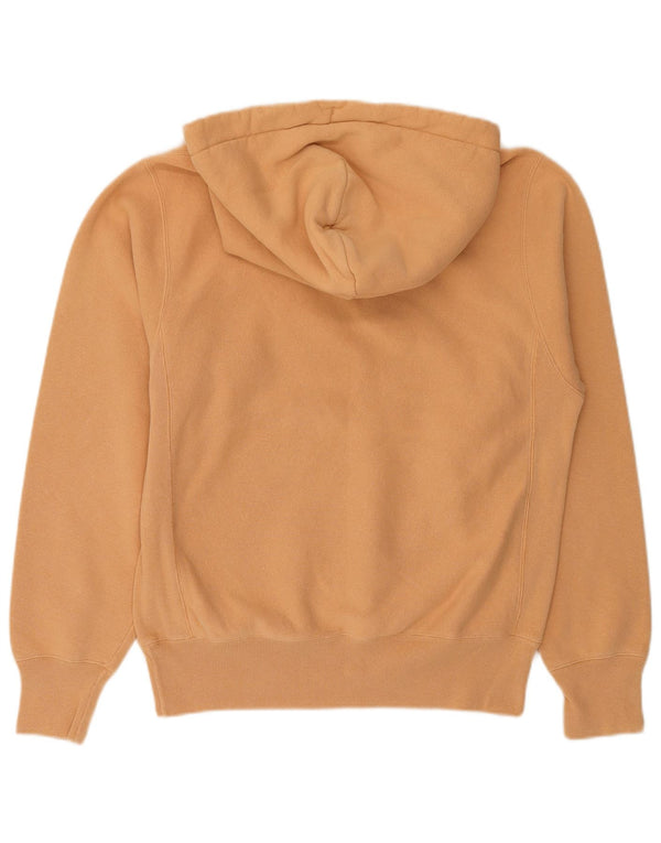 Champion Sudadera Con Capucha Para Hombre Jersey Pequeño Naranja Algodón