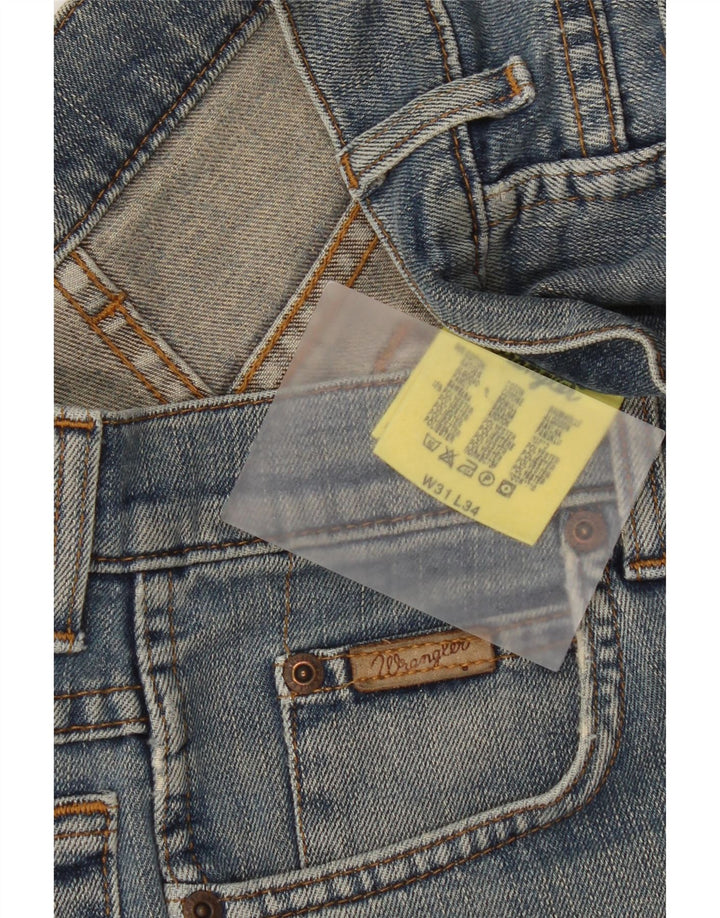 Shorts Vaqueros Mujer Wrangler W31 Algodón Azul Medio