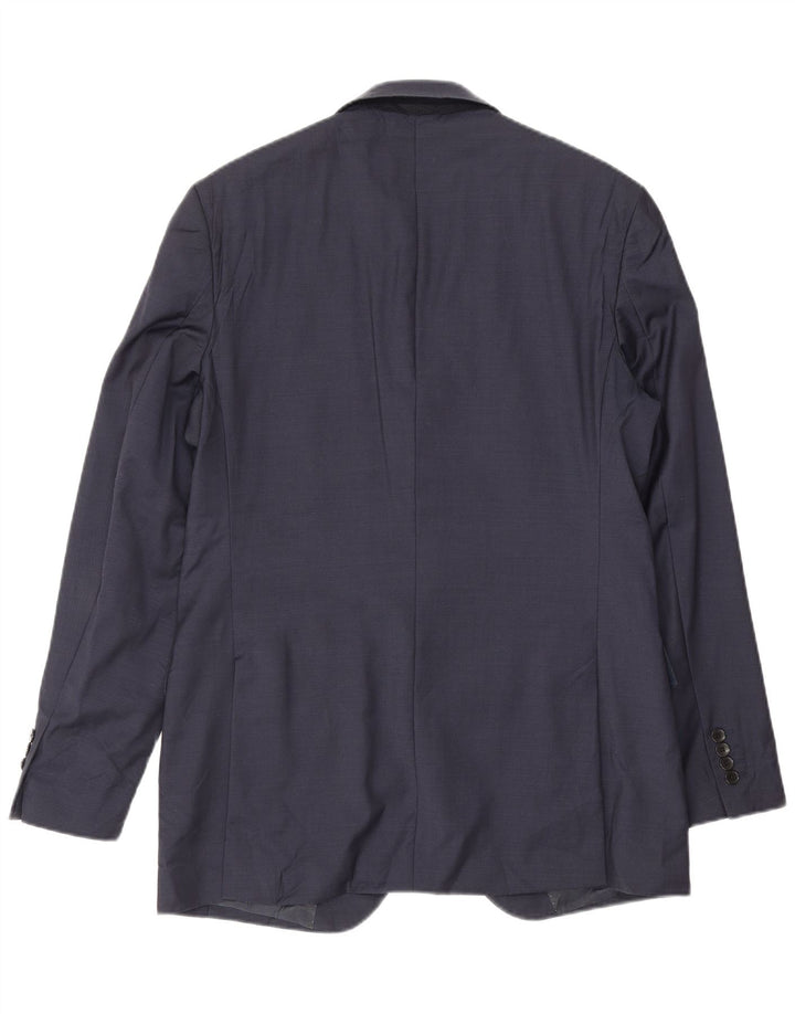 Marks & Spencer Chaqueta tipo blazer larga para hombre UK 40 Medium Azul marino