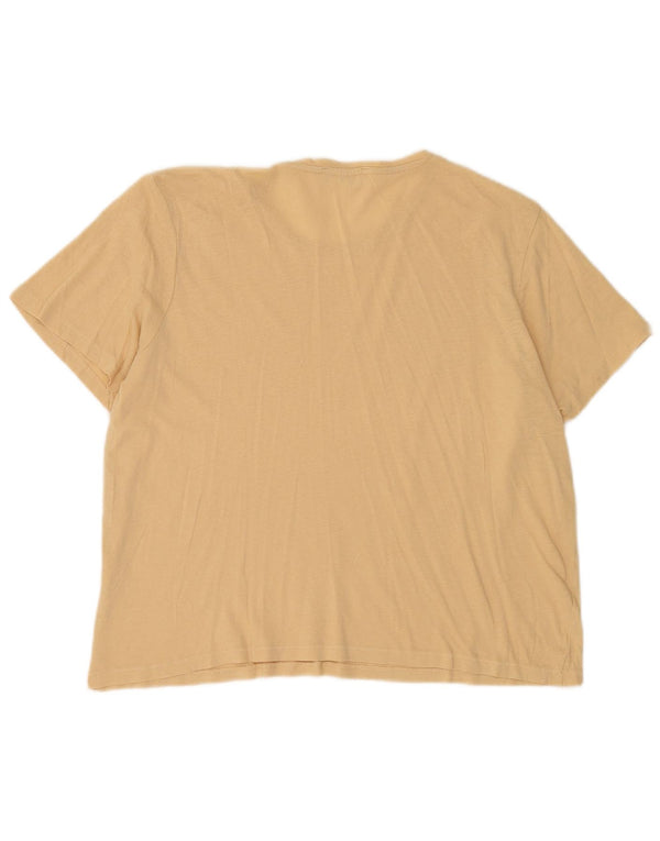 Zara Mujer Camiseta Top UK 46 Large Beige
