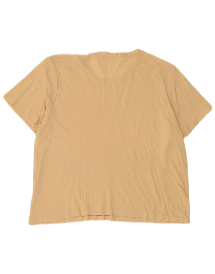 Zara Mujer Camiseta Top UK 46 Large Beige