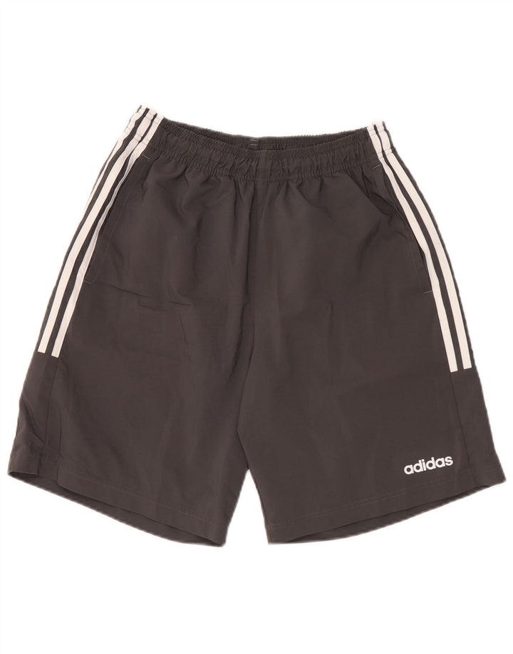 Pantalón Corto Deportivo Adidas Hombre Mediano Negro Poliéster