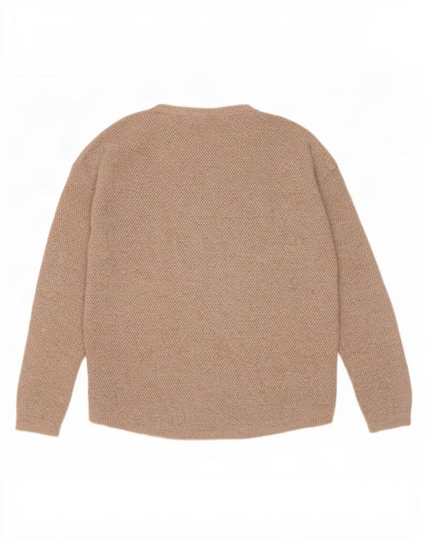 Suéter tipo jersey para mujer con cuello barco de Fat Face UK 44 Algodón gris grande