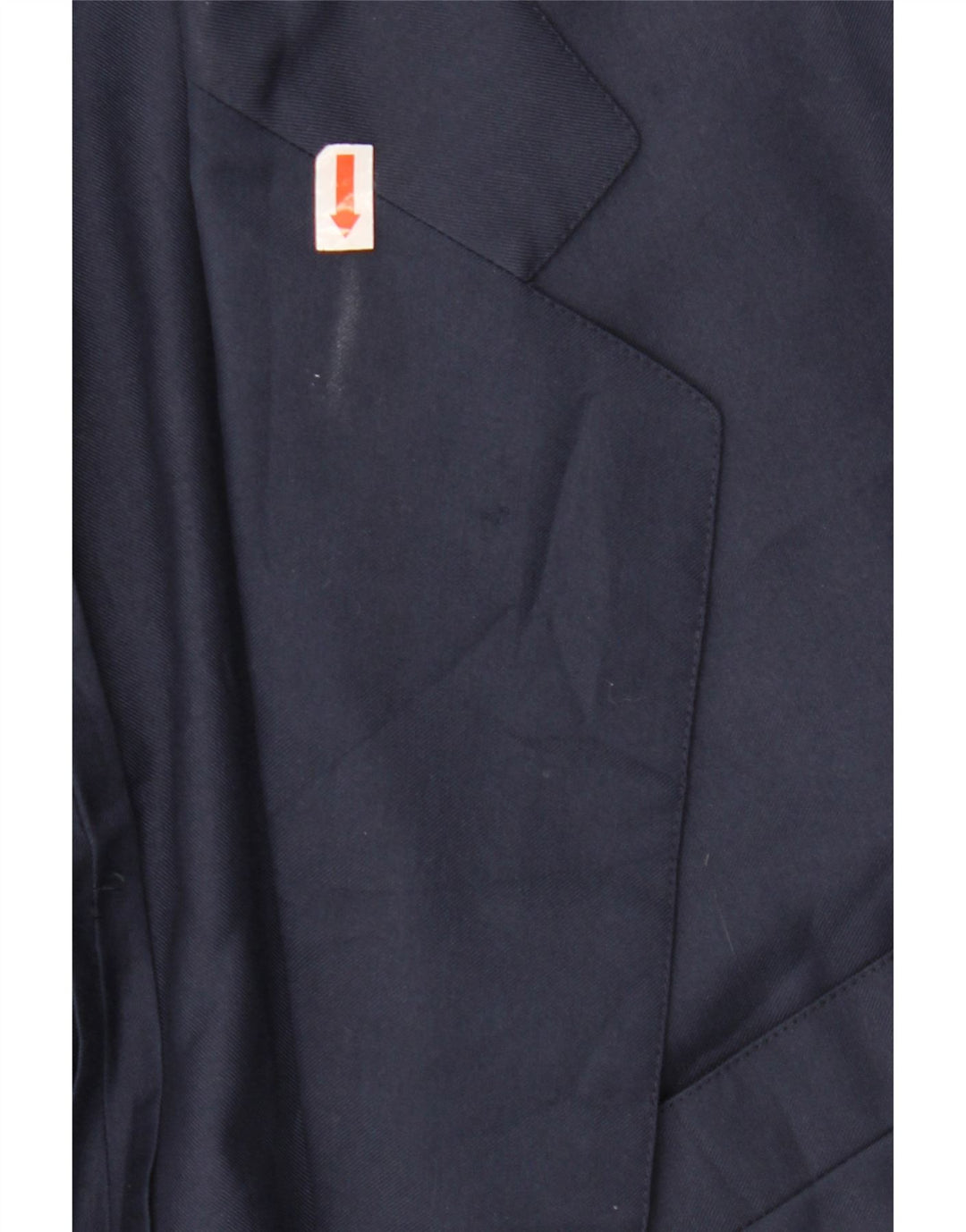 BURBERRYS Chaqueta tipo blazer de 2 botones para hombre UK 56 XL Poliéster azul marino