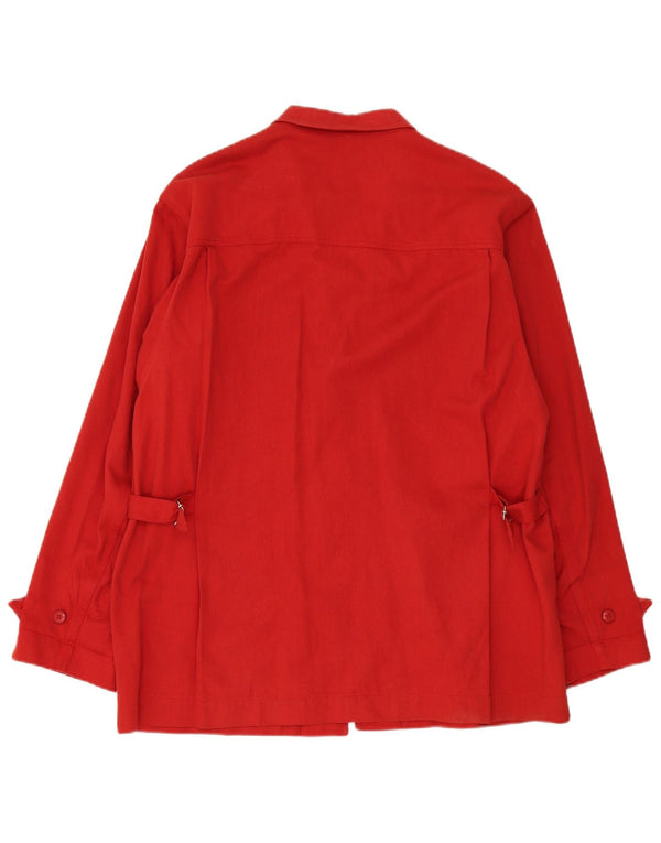 Georges Rech Sobrecamisa Hombre Talla 17 XL Algodón Rojo