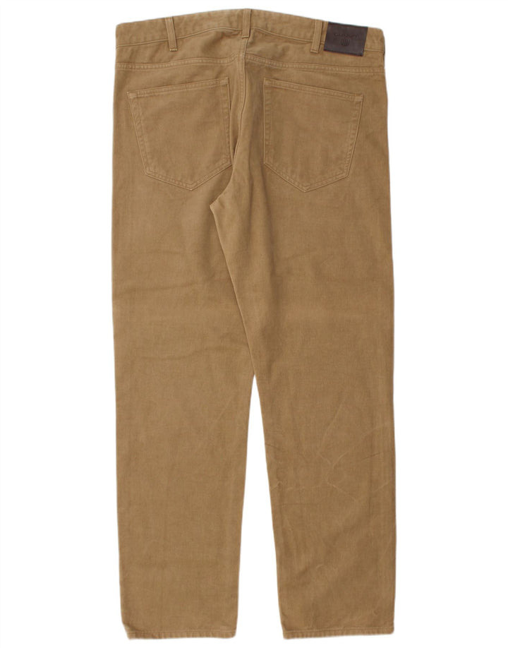 GANT Vaqueros rectos para hombre W36 L32 Algodón beige
