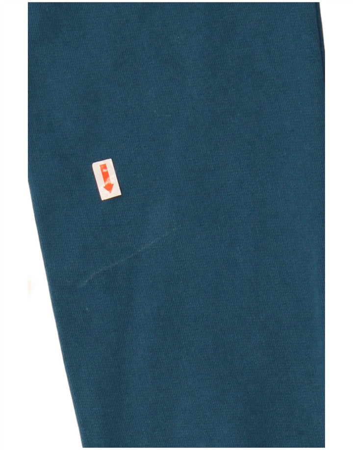 CALVIN KLEIN JEANS Sudadera estampada para hombre Jumper Large Azul Algodón