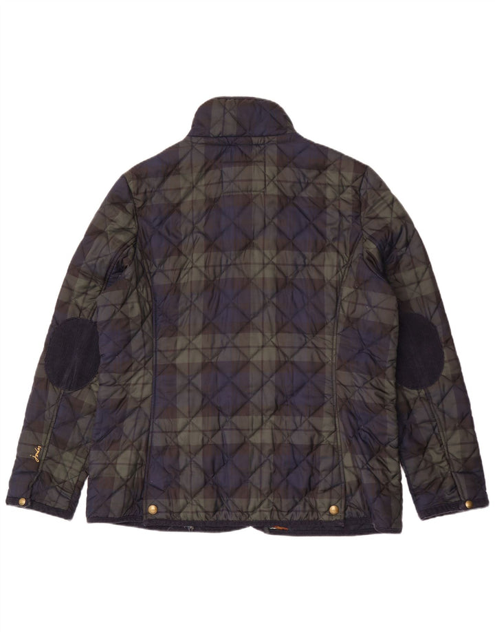Chaqueta acolchada para mujer Joules UK 40 XL Poliéster a cuadros azul marino