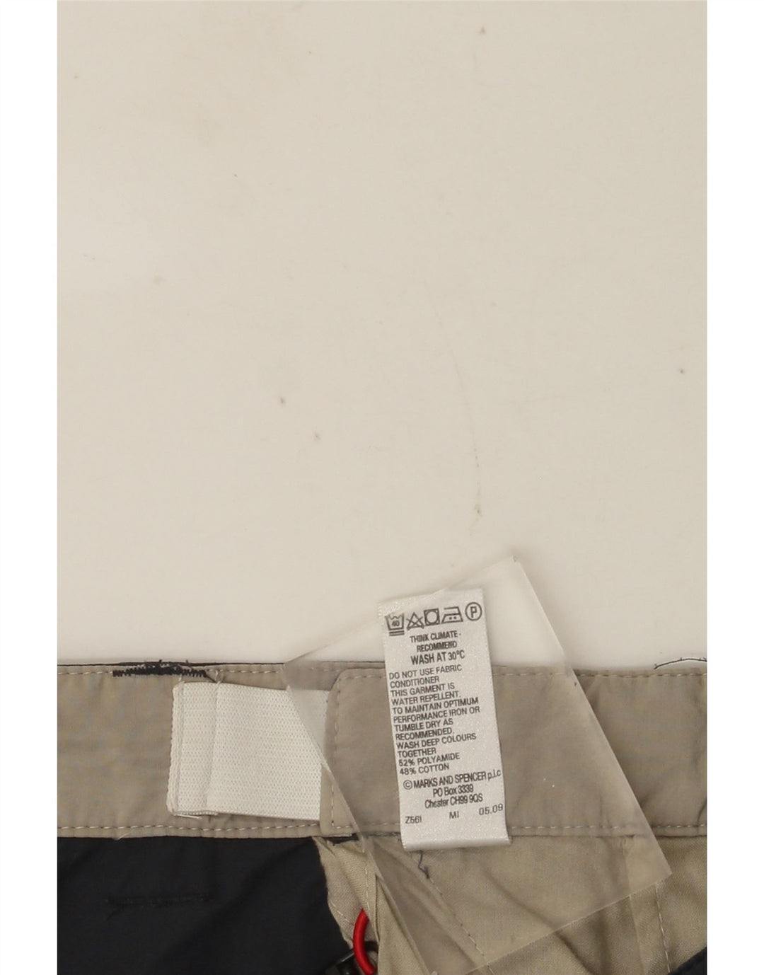 MARKS & SPENCER Shorts cargo para hombre W38 XL Algodón gris