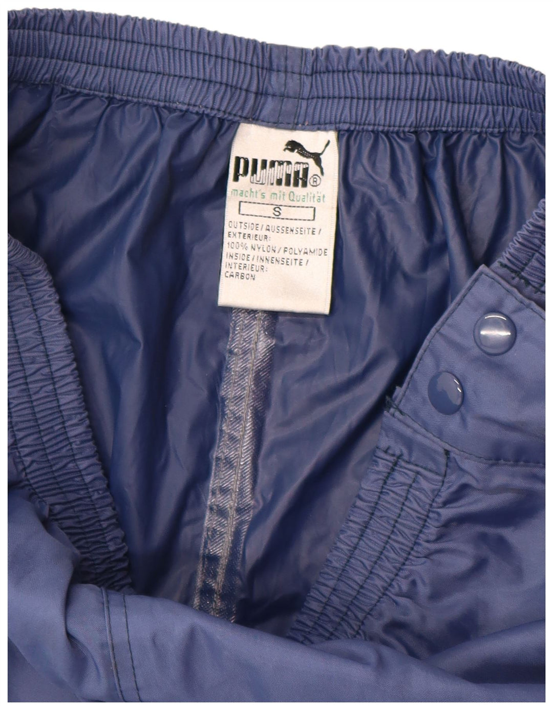 Pantalón De Chándal Puma Hombre Small Azul Marino Poliamida