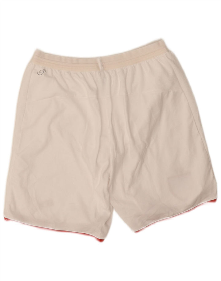 Puma VfB Stuttgart - Pantalones cortos deportivos para hombre, color blanco mediano