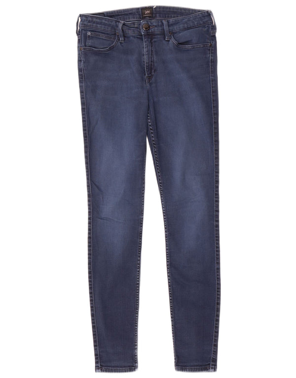 Vaqueros pitillo para mujer Lee W28 L30 Algodón azul marino
