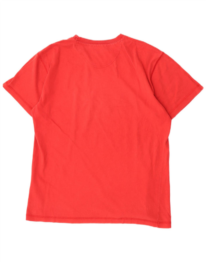 Champion Camiseta Gráfica Para Hombre Top Grande De Algodón Rojo
