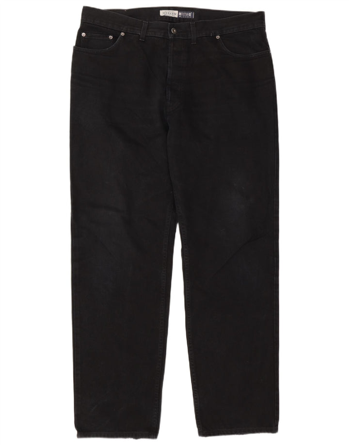 Mustang Vaqueros rectos Oregon para hombre W38 L34 Negro