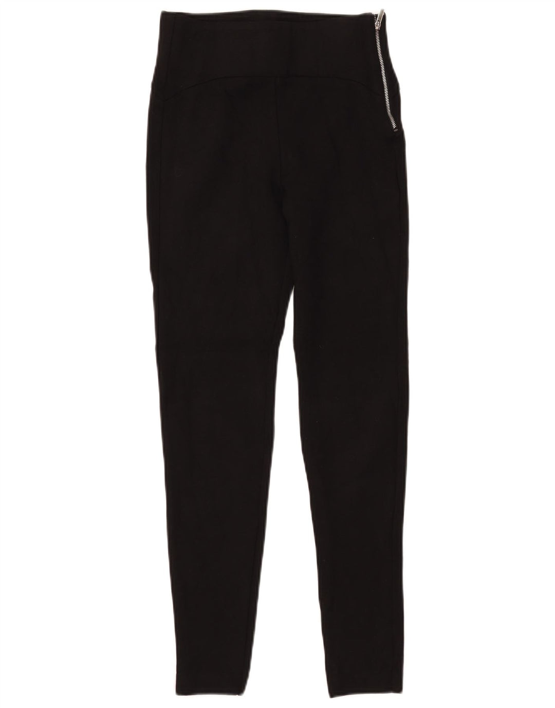 Zara Leggings Mujer UK 6 XS Viscosa Negra