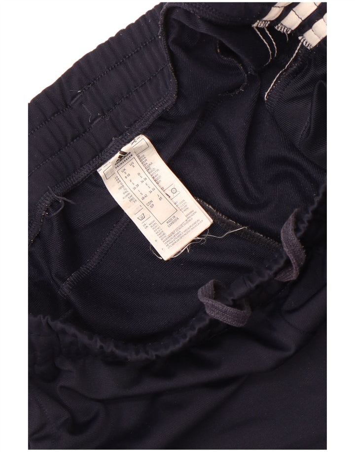 Adidas Pantalones de chándal para mujer UK 8/10 Small Azul marino Poliéster