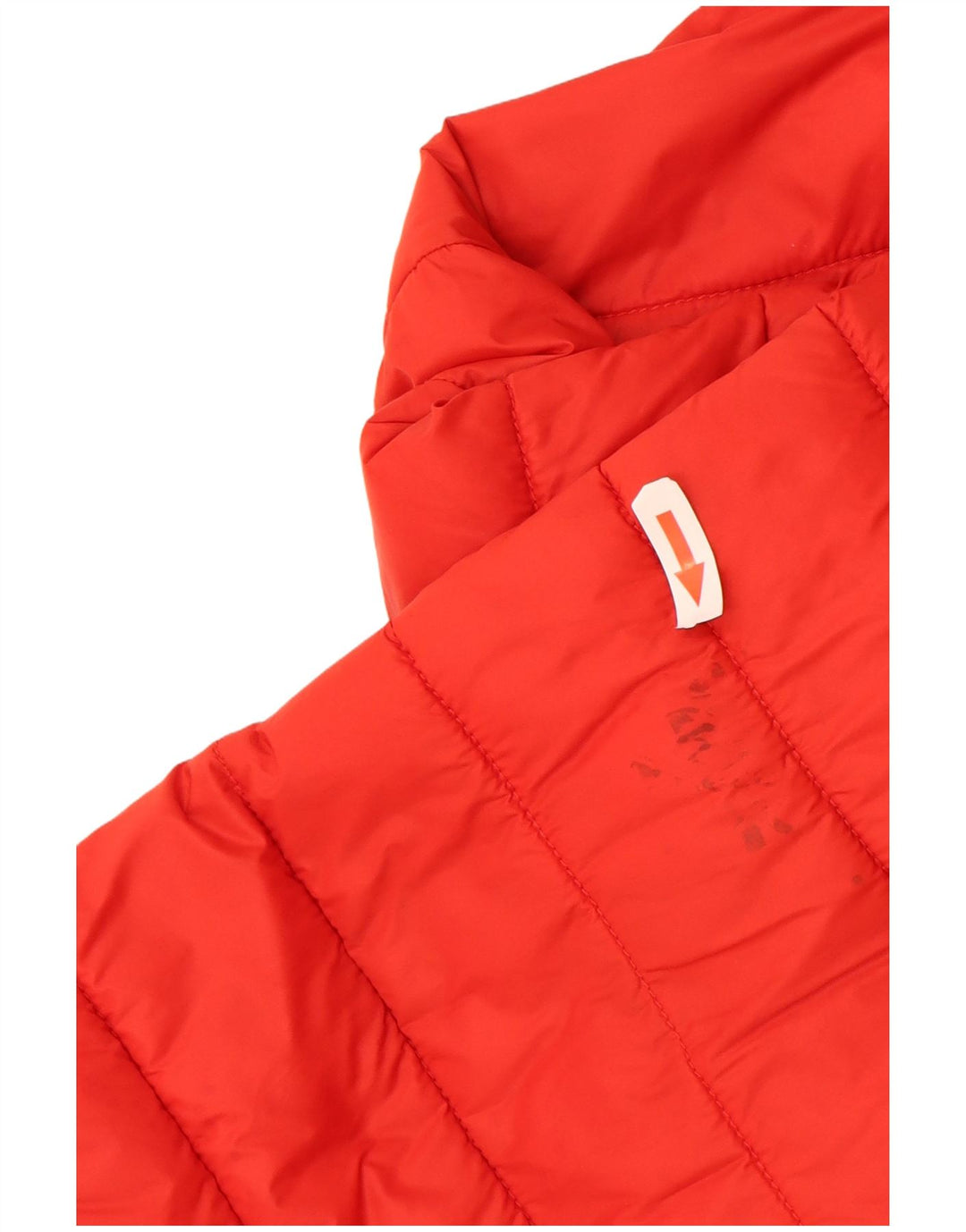 Benetton Cazadora Acolchada Con Capucha Niño 10-11 Años Poliamida Rojo