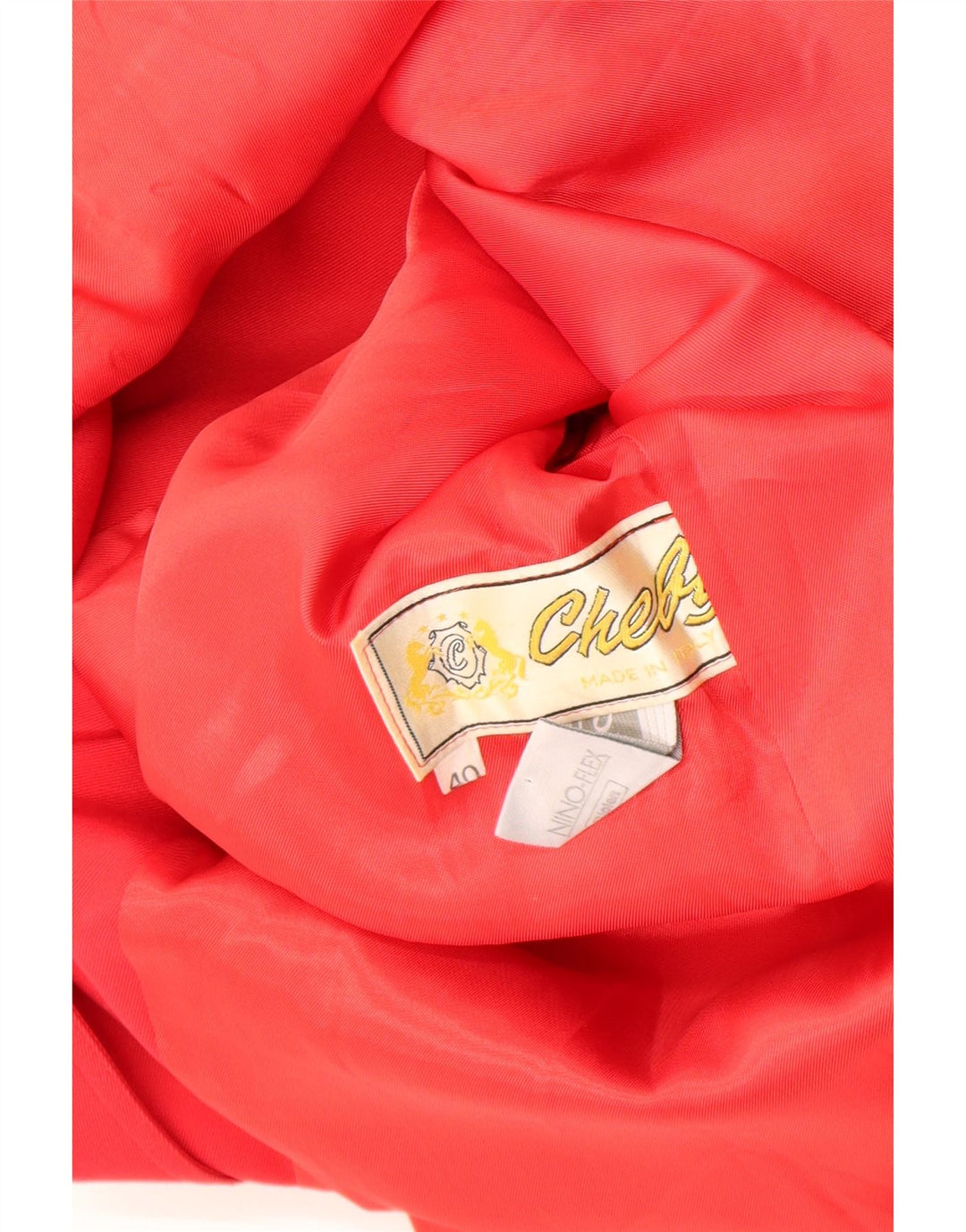 Abrigo Diolen para mujer EU 40 Poliéster rojo medio