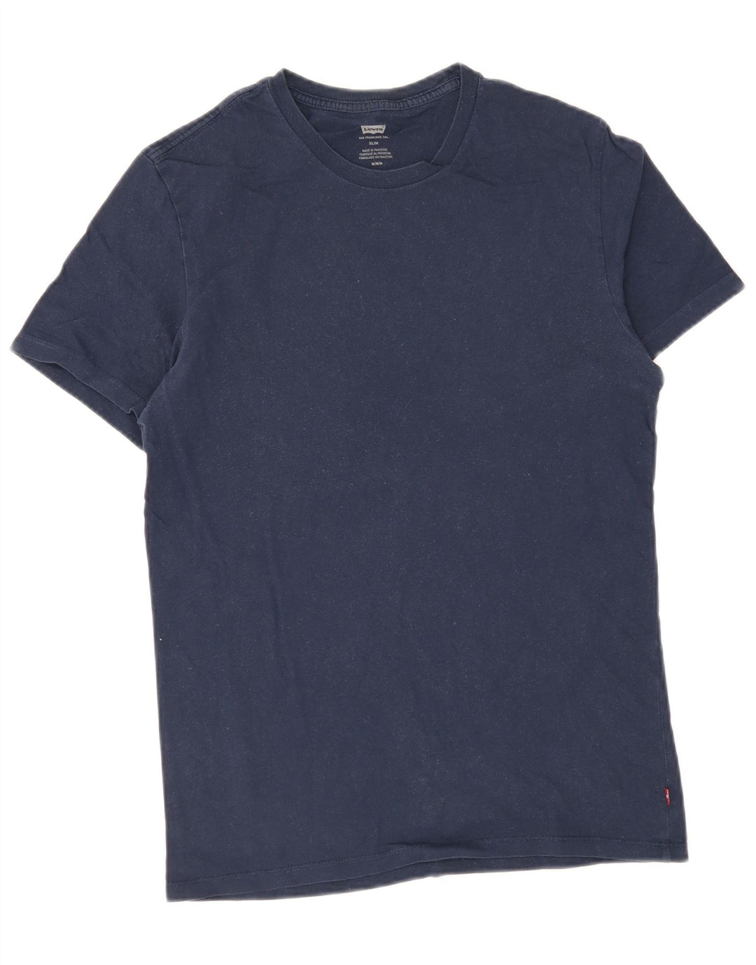 Levi's Hombre Camiseta Slim Fit Top Azul Marino Mediano