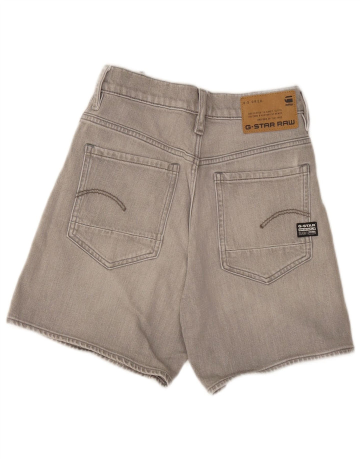 Pantalones cortos vaqueros G-Star W28 de algodón gris medio para mujer