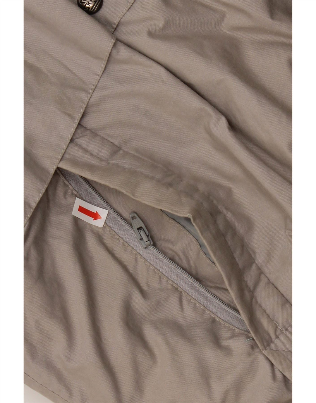 Skila Chaqueta acolchada con capucha para hombre EU 50 Large Gris Algodón