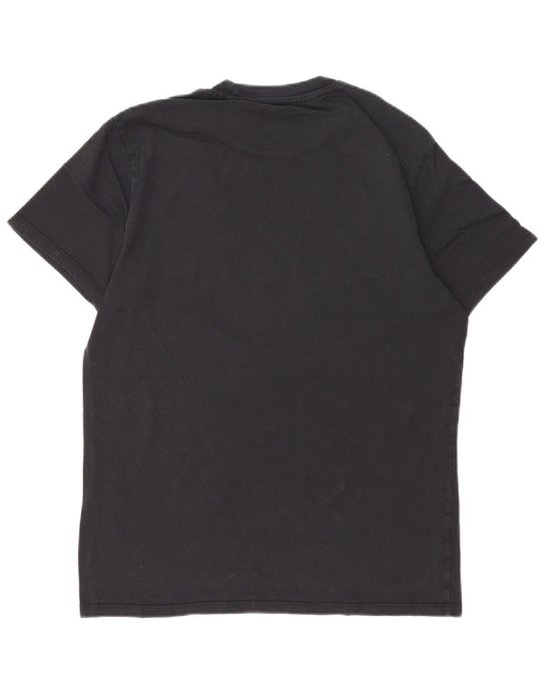 Levi's Camiseta gráfica para hombre Top Medium Black Cotton