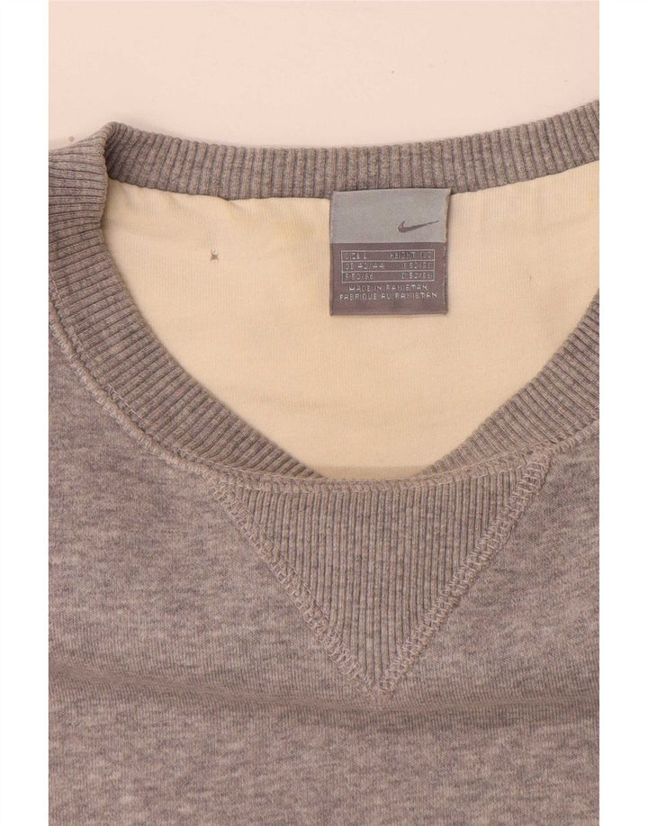 Nike - Sudadera para hombre, talla 42/44, talla grande, color gris moteado