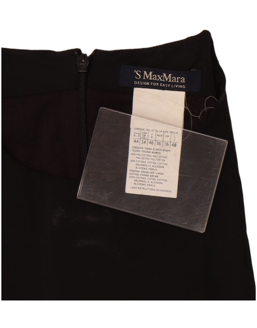 Max Mara Vestido recto sin mangas para mujer UK 46 Large Color blanco