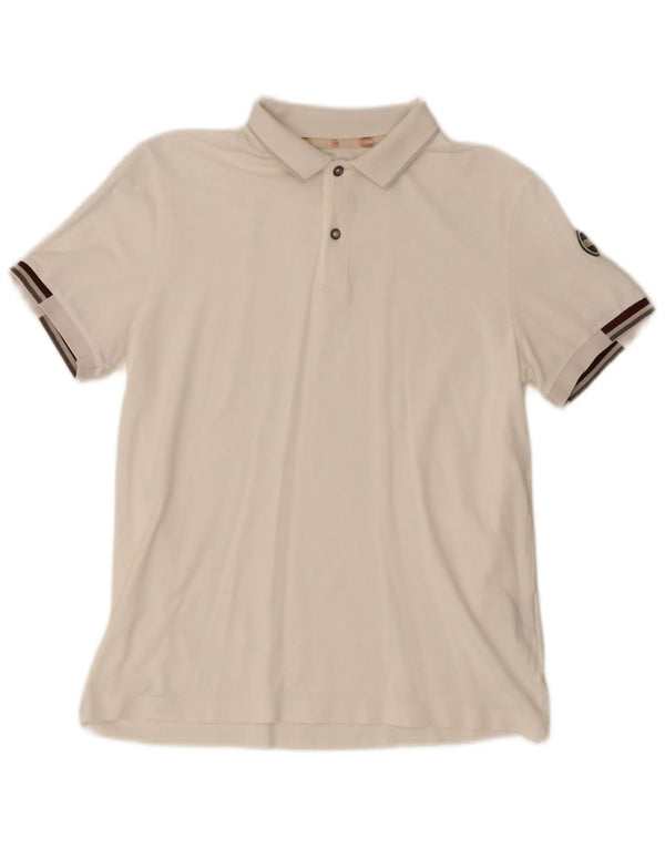 Polo Colmar Hombre Mediano Blanco