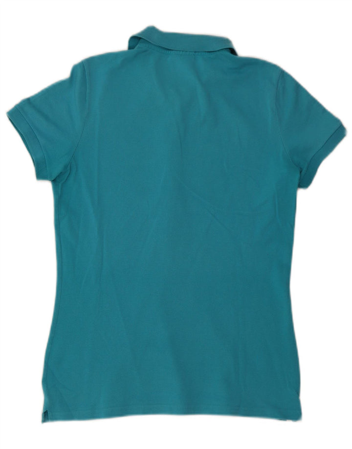 Polo Lacoste para mujer talla 44 algodón azul grande