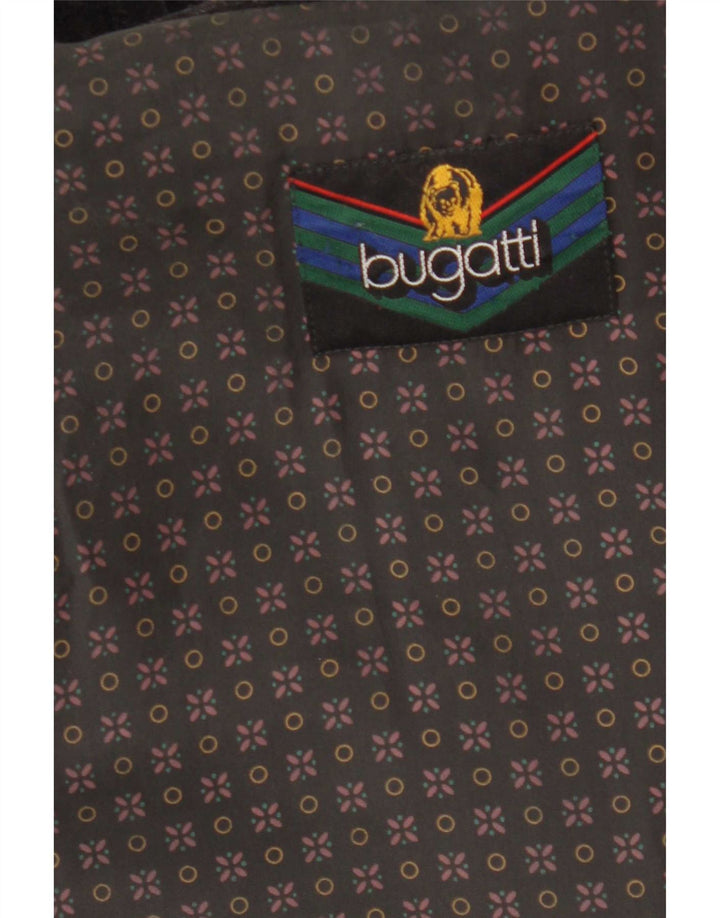 Abrigo Bugatti Hombre IT 51 Grande Lana Negra