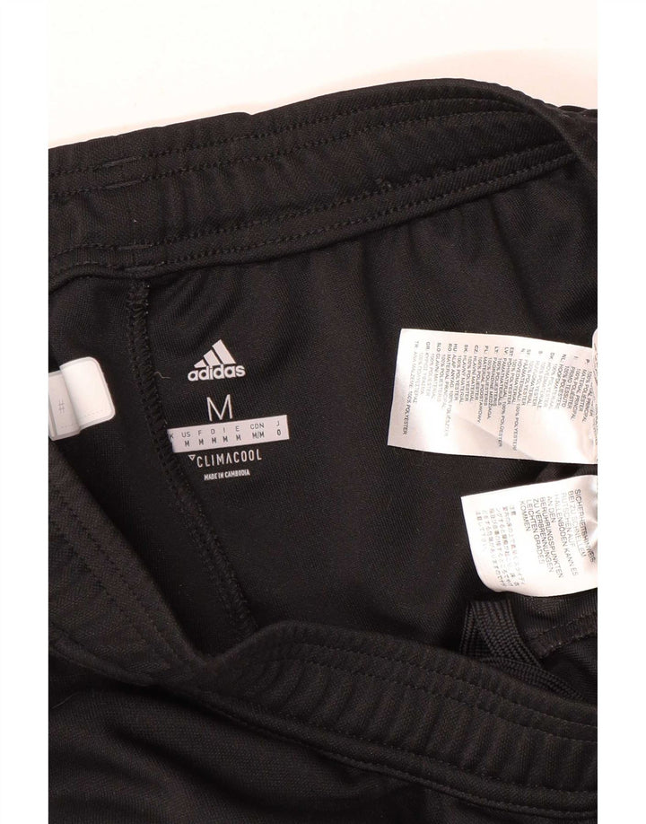 Adidas Hombre Climacool Pantalones De Chándal Mediano Negro Colorblock