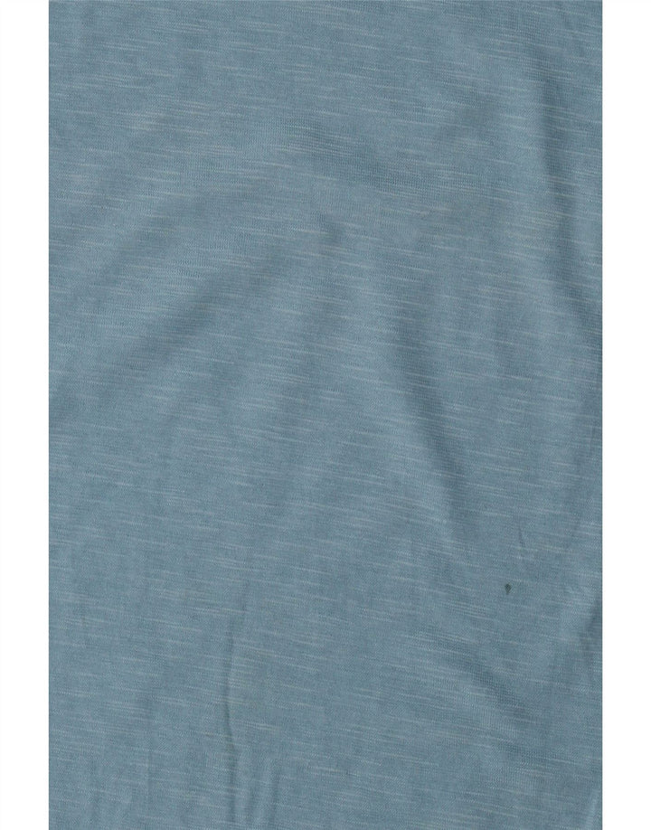 Benetton Camiseta Estampada para Mujer ES 44 Azul Medio
