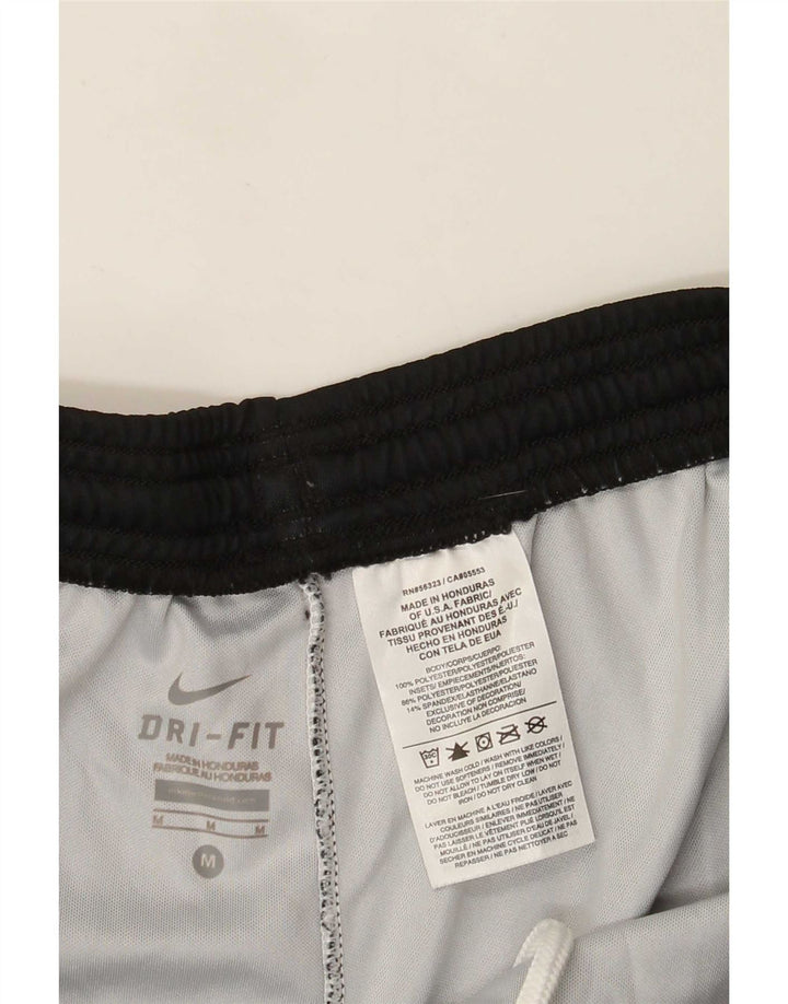 Nike Pantalones cortos deportivos Dri Fit para hombre, talla mediana, negro