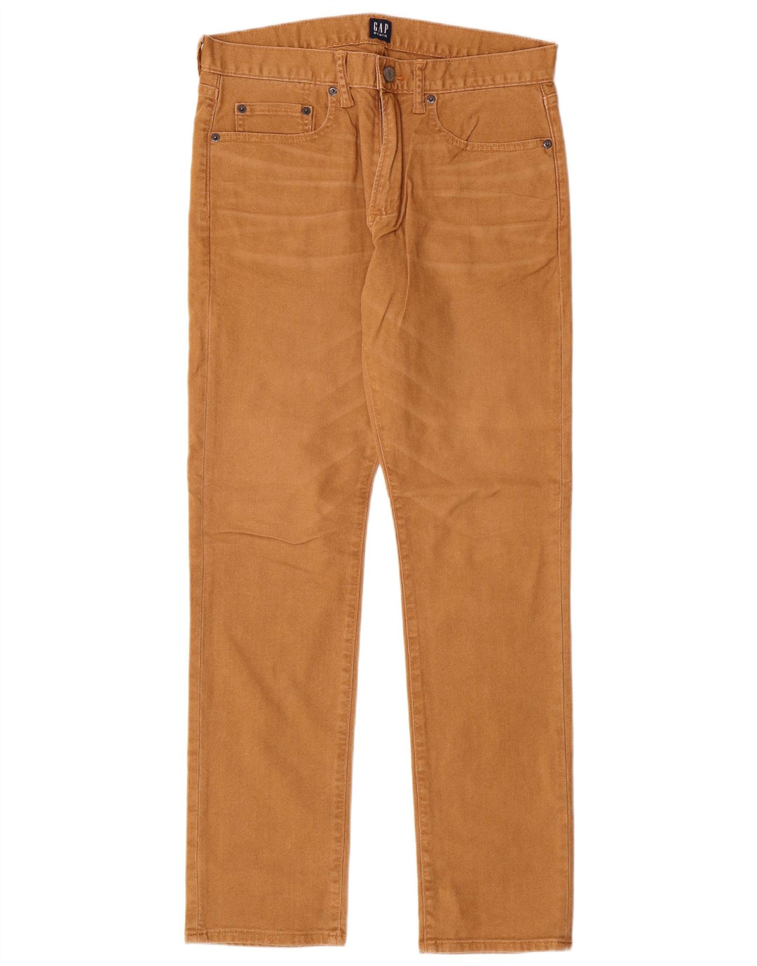 Pantalones casuales rectos para hombre Gap W30 L30 Algodón beige