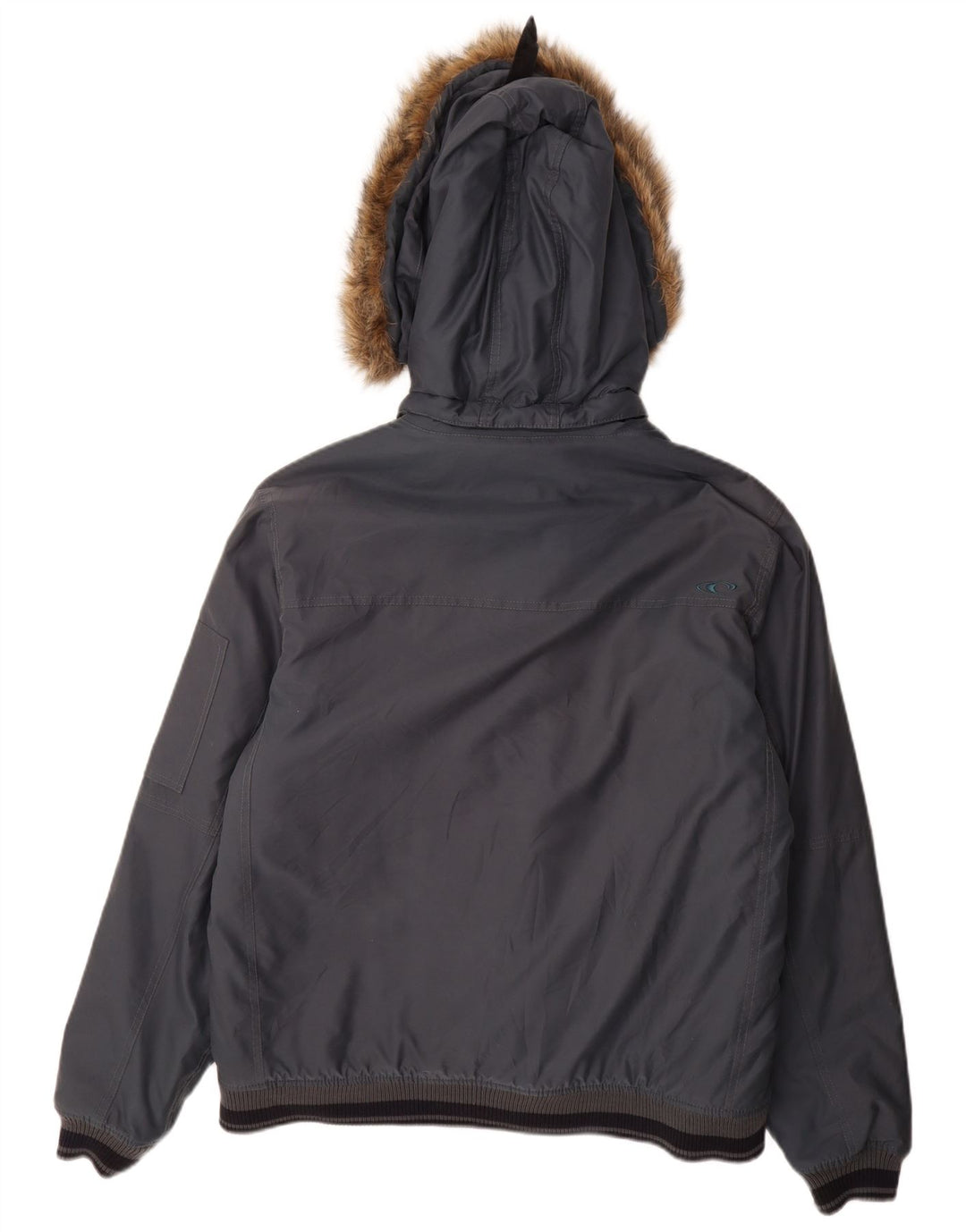 O'Neill Chaqueta bomber con capucha para hombre UK 40 Large Poliéster azul marino