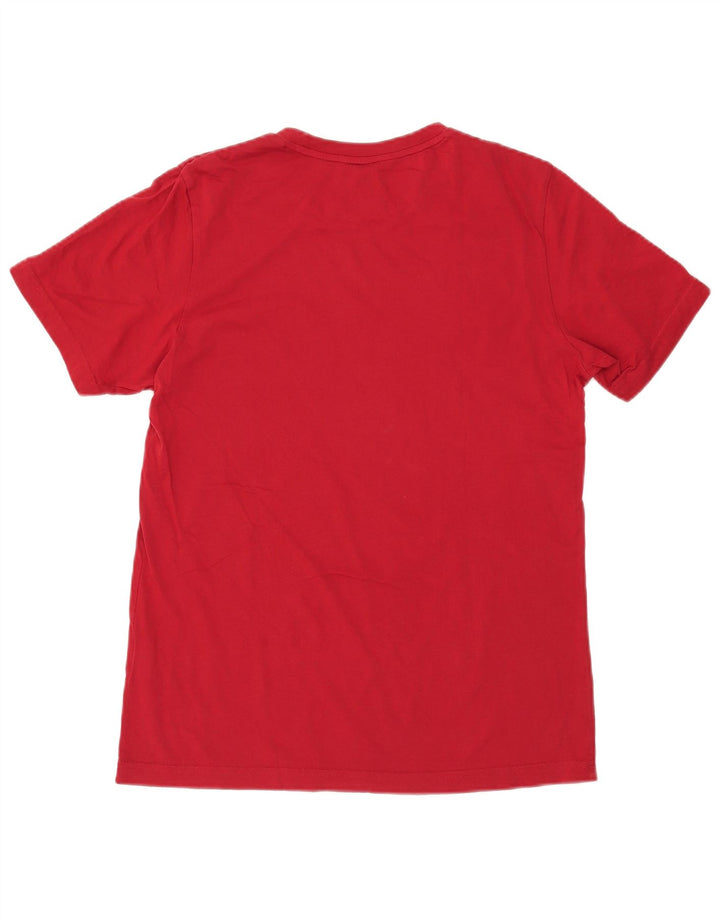 ADIDAS Camiseta gráfica para hombre Top Algodón rojo medio