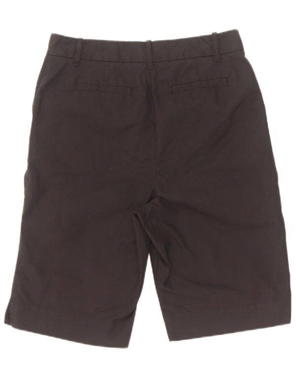 Marks & Spencer Pantalones cortos chinos para mujer UK 10 Small W28 Algodón negro