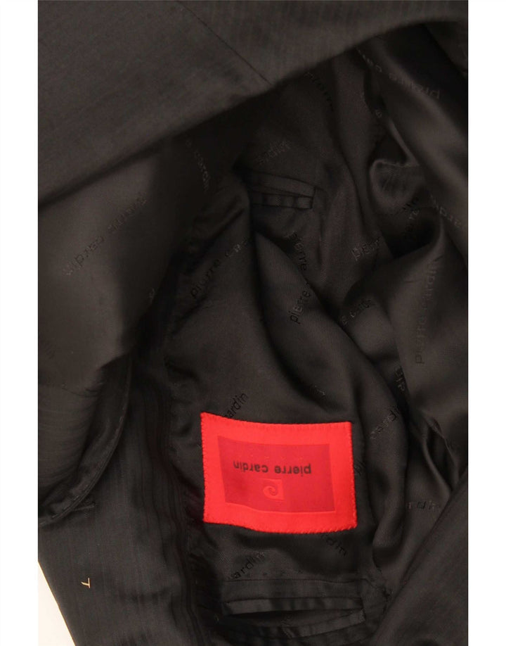 Pierre Cardin Chaqueta tipo blazer de 2 botones para hombre UK 38 Medium Black Classic