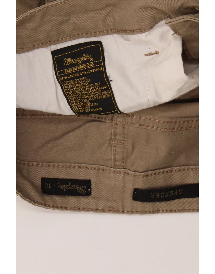 WRANGLER Pantalones cortos Spencer Slim para hombre W30 L26 Algodón beige