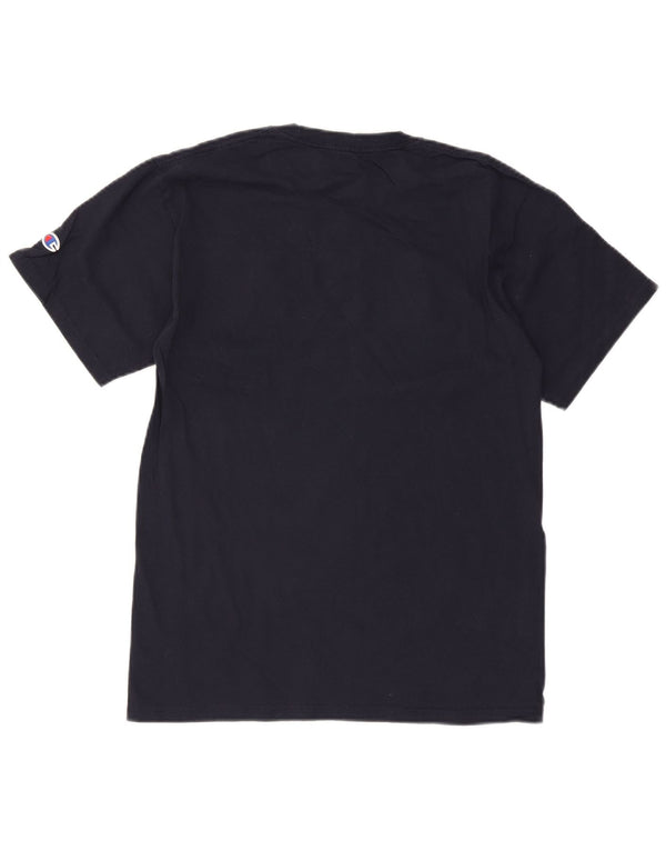 Champion Camiseta con gráfico West Virginia para hombre, parte superior mediana de algodón azul marino