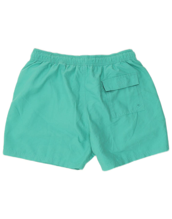 Marks & Spencer Mens Swimming Shorts Medium Green Polyester