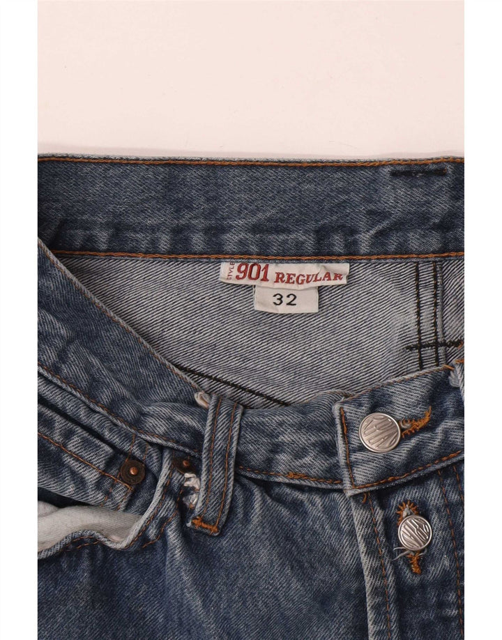 Vaqueros Replay Mujer 901 Slim W32 L32 Algodón Azul