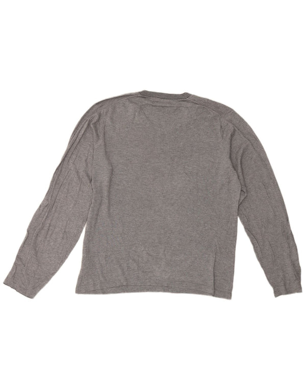 Marks & Spencer Camiseta Autograph para hombre de manga larga de algodón gris medio