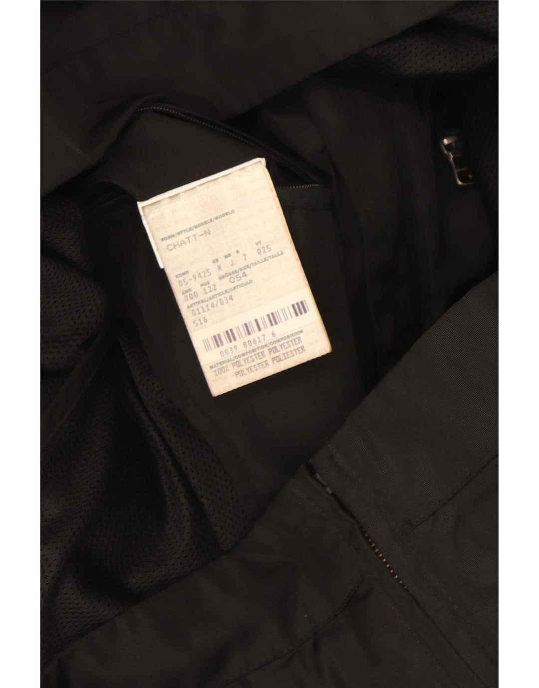 Hugo Boss Chaqueta Bomber para Hombre EU 54 2XL Poliéster Negro