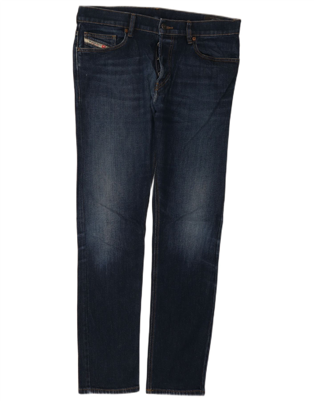 DIESEL Vaqueros ajustados D-Luster para hombre W33 L30 Algodón azul