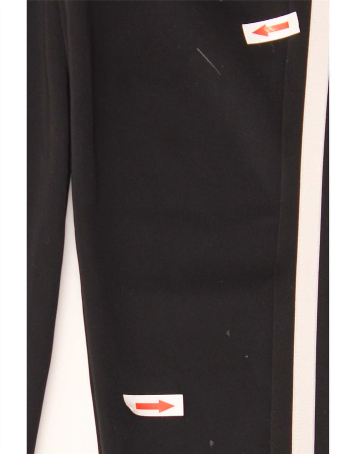 Adidas Leggings cortos para mujer Reino Unido 12/14 Mediano Negro Poliéster