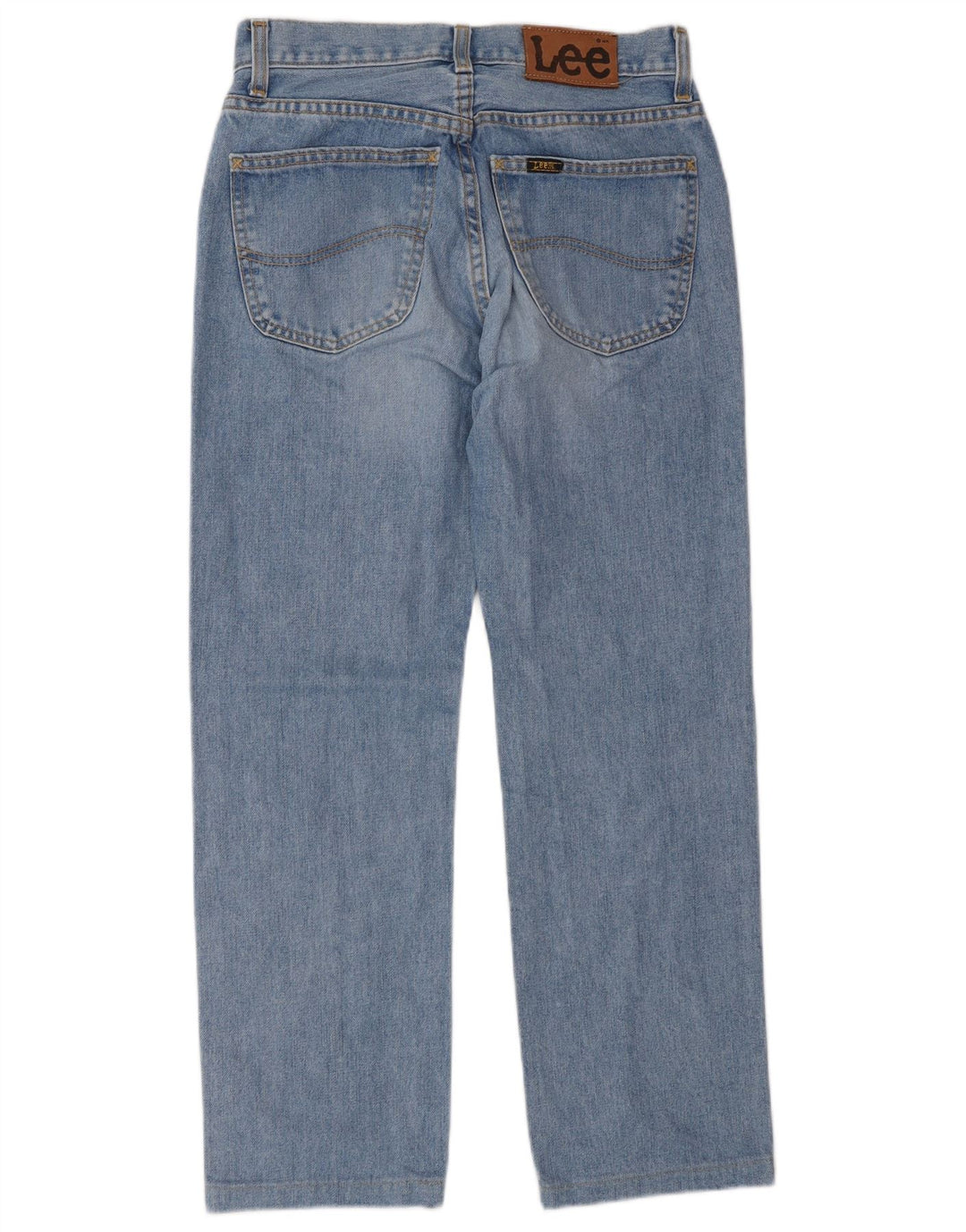 Vaqueros Lee Mujer Rectos W28 L28 Azul