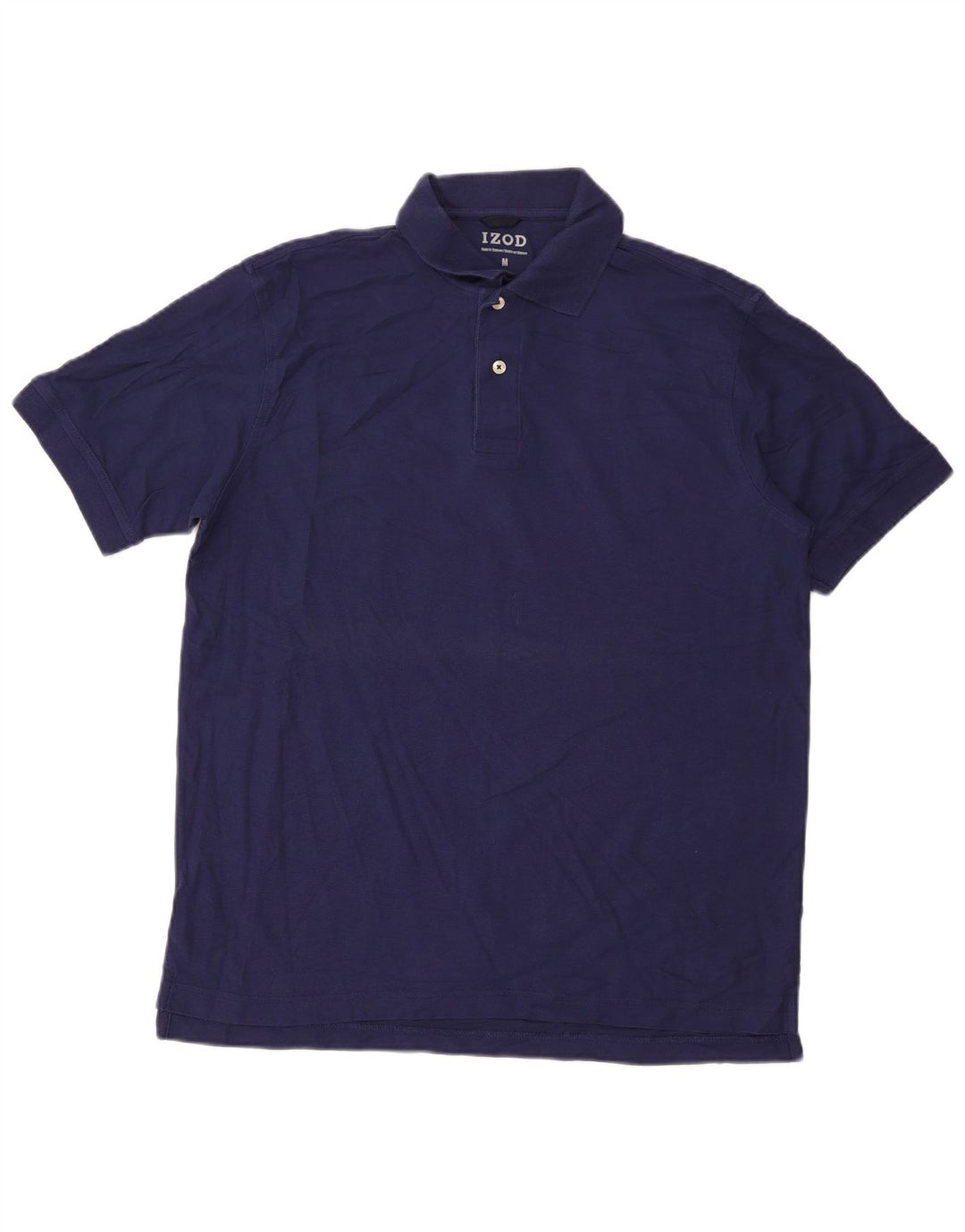 Polo Izod Hombre Algodón Azul Marino Medio